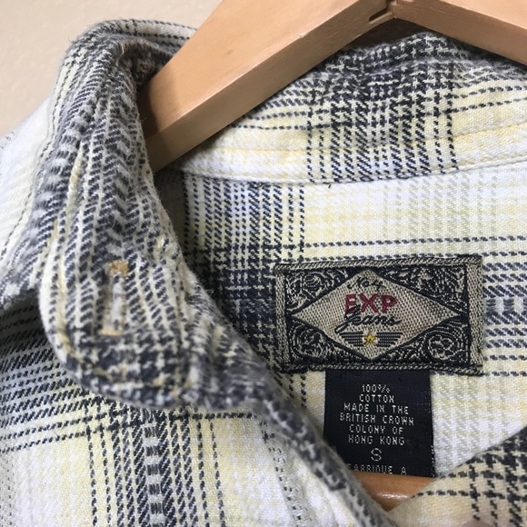 Western style button up/flannel E5 - Picture 5 of 6